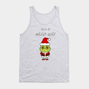 Mean One Cute Grinchmas Grouch Tank Top